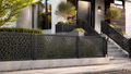 Laser-Cut Metal Panels for Gates, Railings & Balconies #3 (FLAT-NOT FOLDED EDGES)