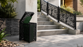 Premium Metal Bin Enclosure for 1 × 240 L Bin Pattern #1